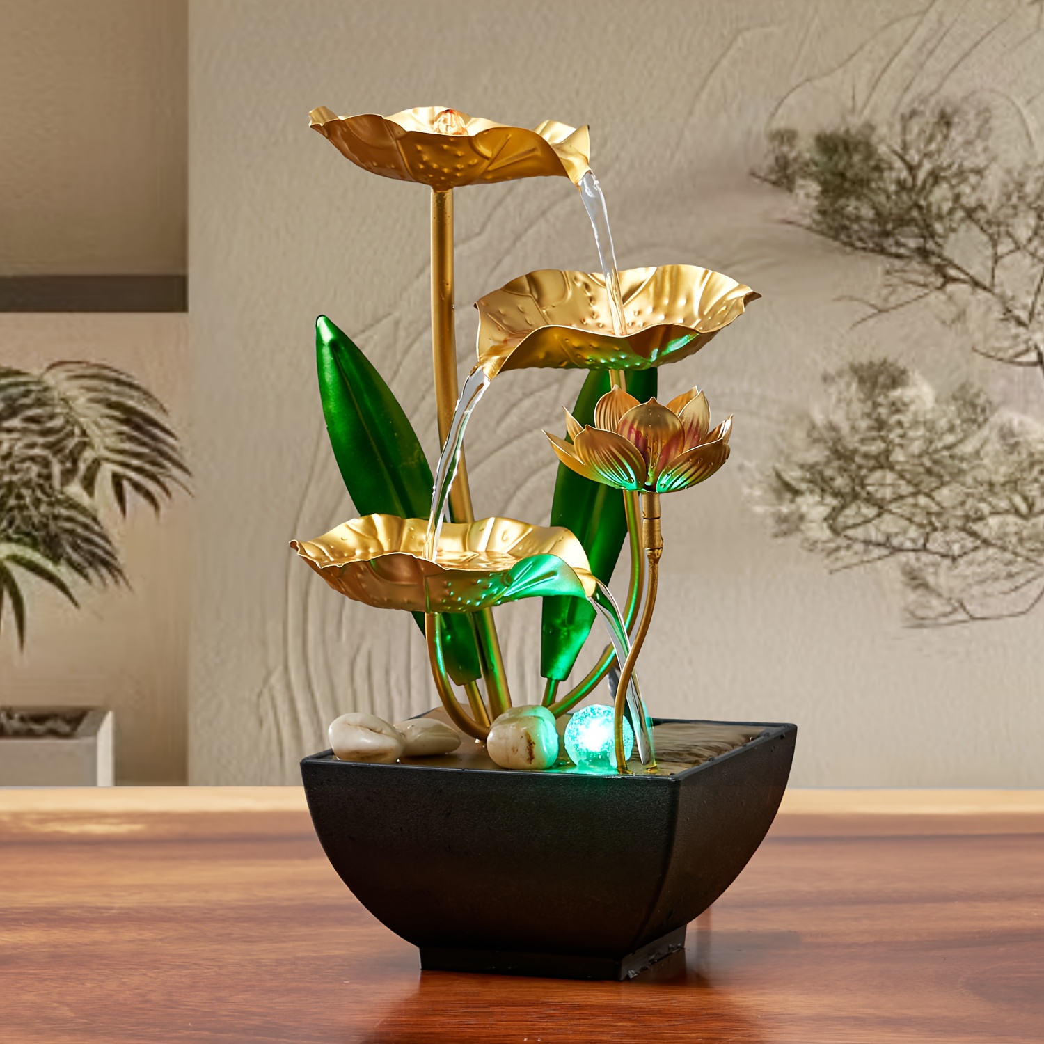 Interior Design Book - Small indoor fountain automatic circulation humidifier