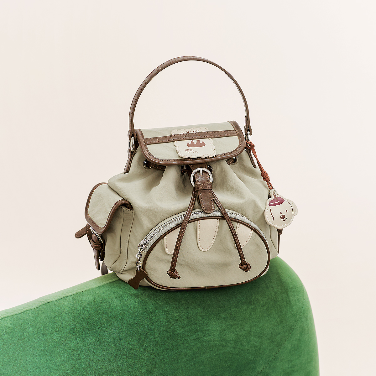 TOUTOU Nylon Backpack for Girl - Interior Design Women reseña y precio