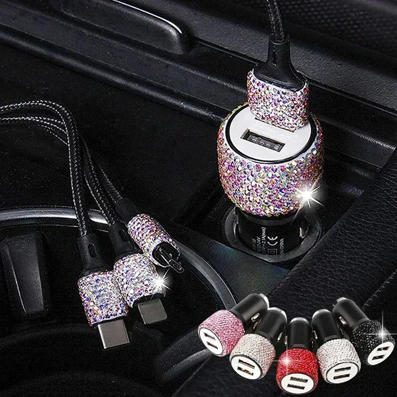 USB Car Charger 5V 2.1A Dual-P - Interior Design Women reseña y precio