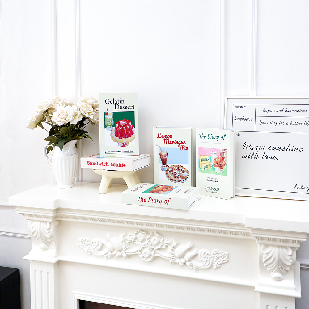 Cute Cream Food Style Decorati - Interior Design Book reseña y precio