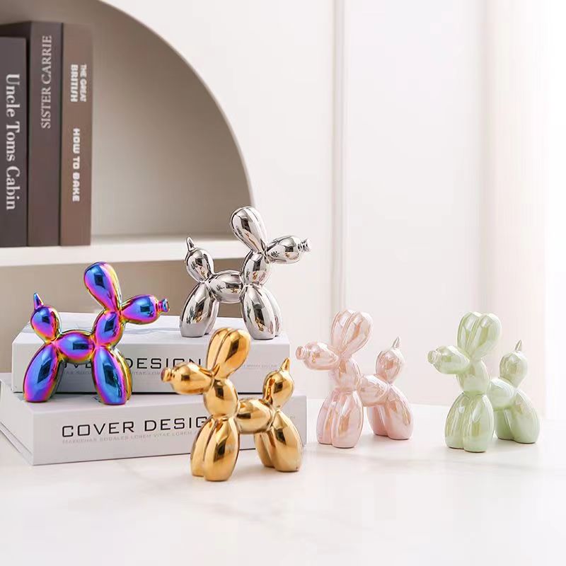 ceramics Balloon Dog Sculpture - Interior Design Book reseña y precio
