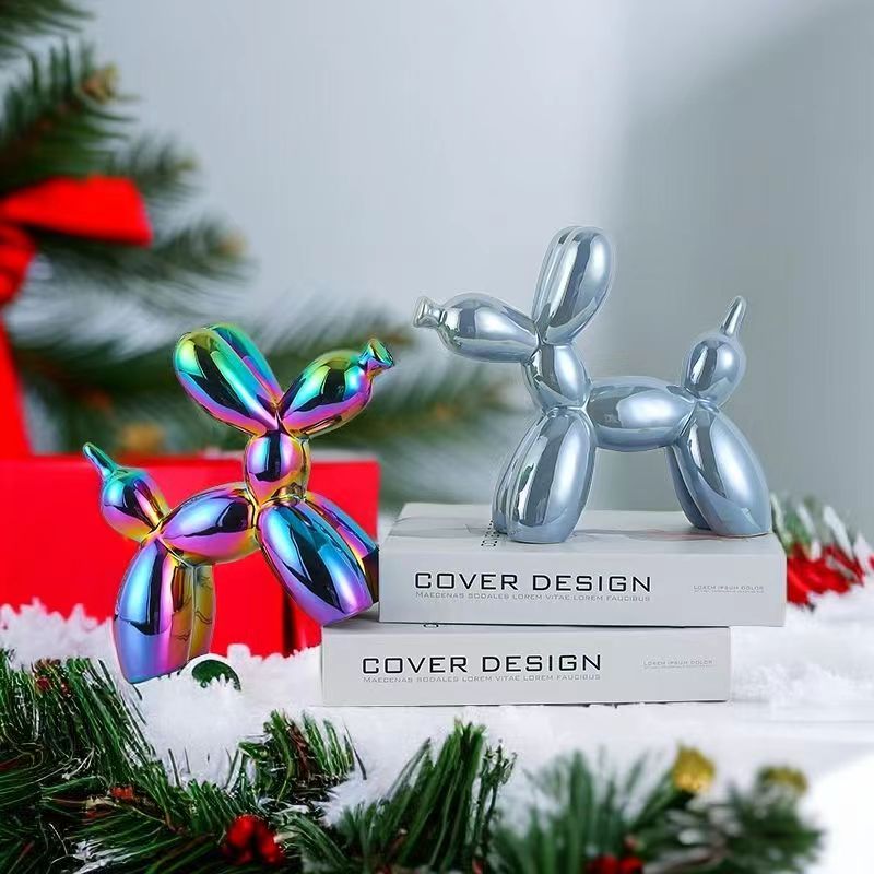 ceramics Balloon Dog Sculpture - Interior Design Book reseña y precio