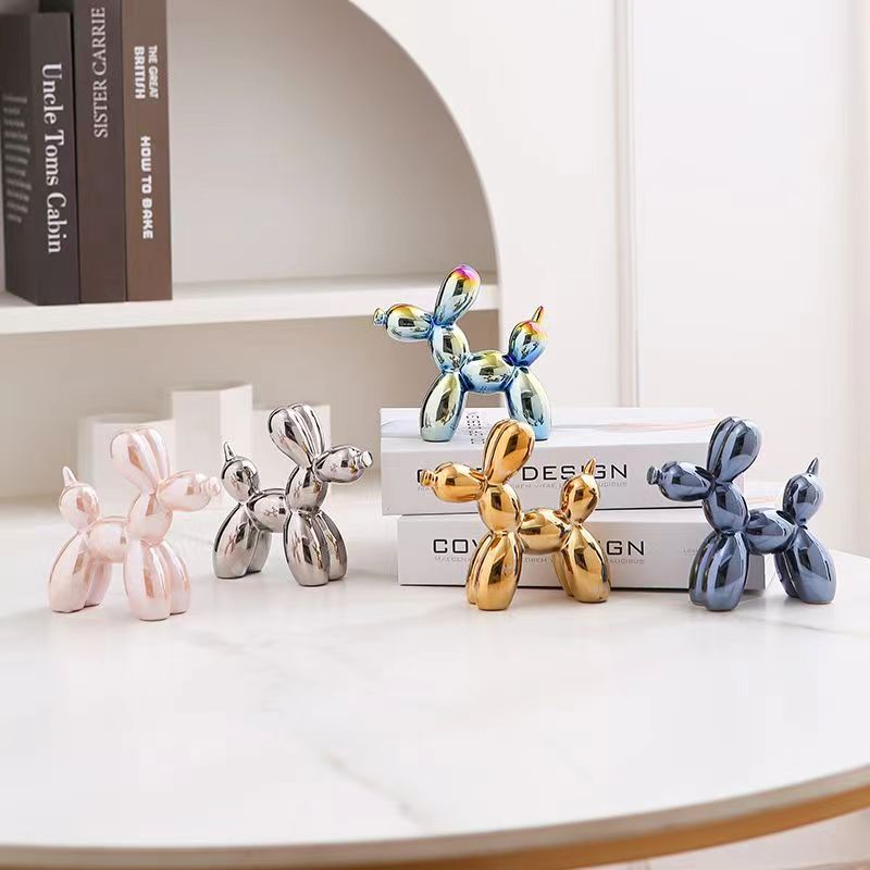ceramics Balloon Dog Sculpture - Interior Design Book reseña y precio