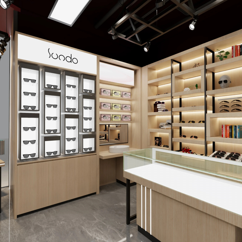 custom.Optical Shop Interior D - Interior Design Retail reseña y precio