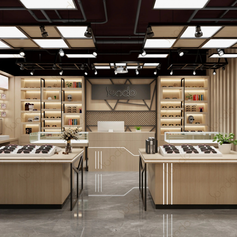 custom.Optical Shop Interior D - Interior Design Retail reseña y precio