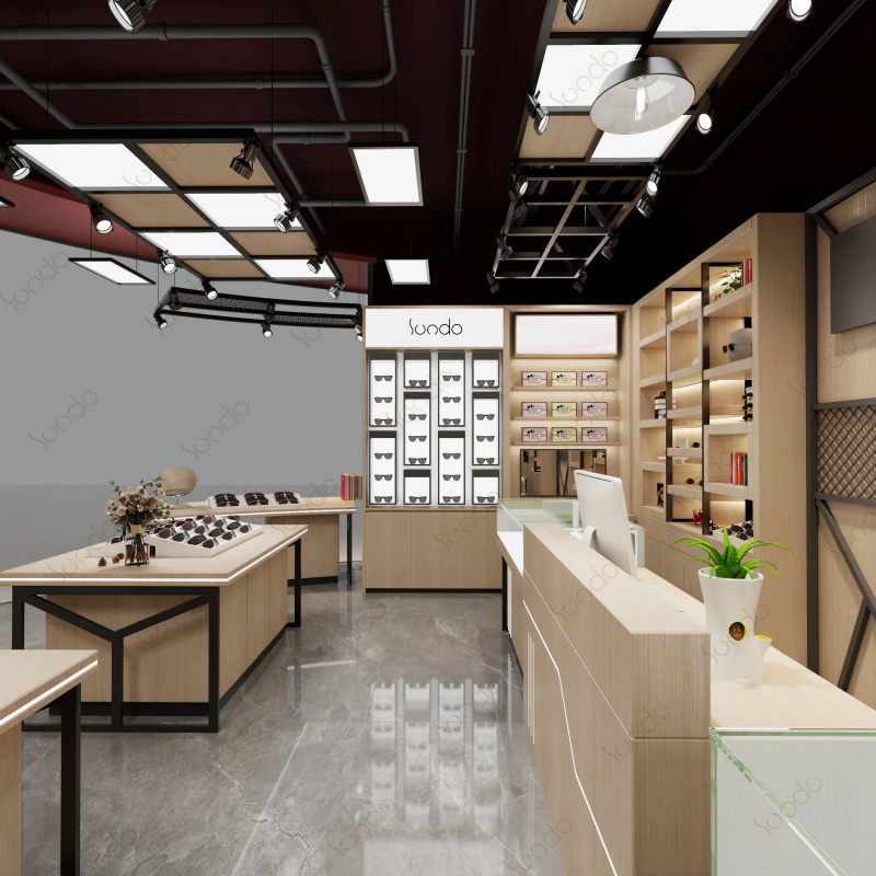 custom.Optical Shop Interior D - Interior Design Retail reseña y precio