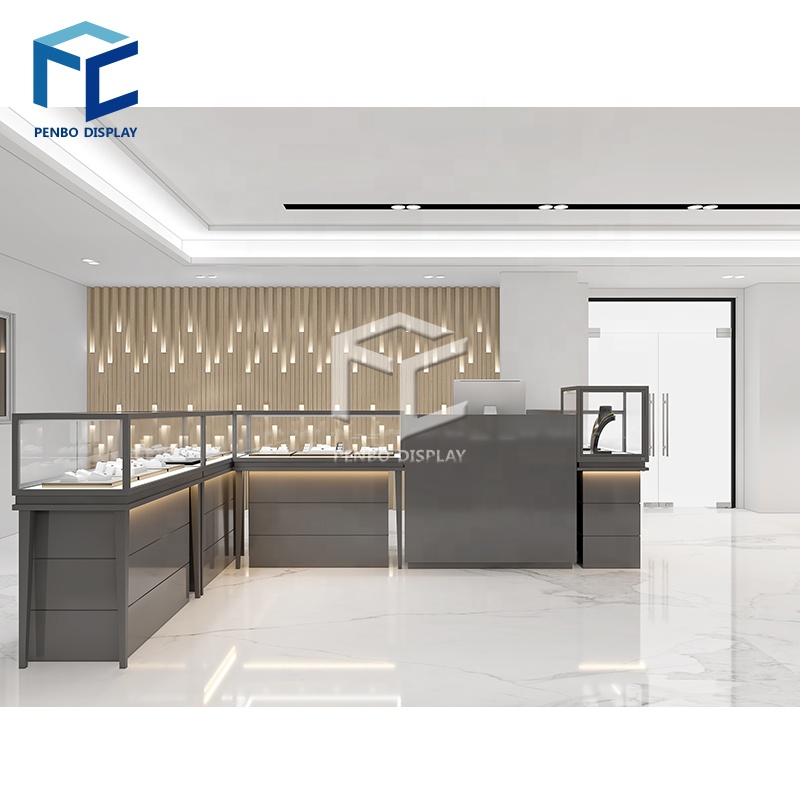 custom.Jewelry Showcase Retail - Interior Design Retail reseña y precio