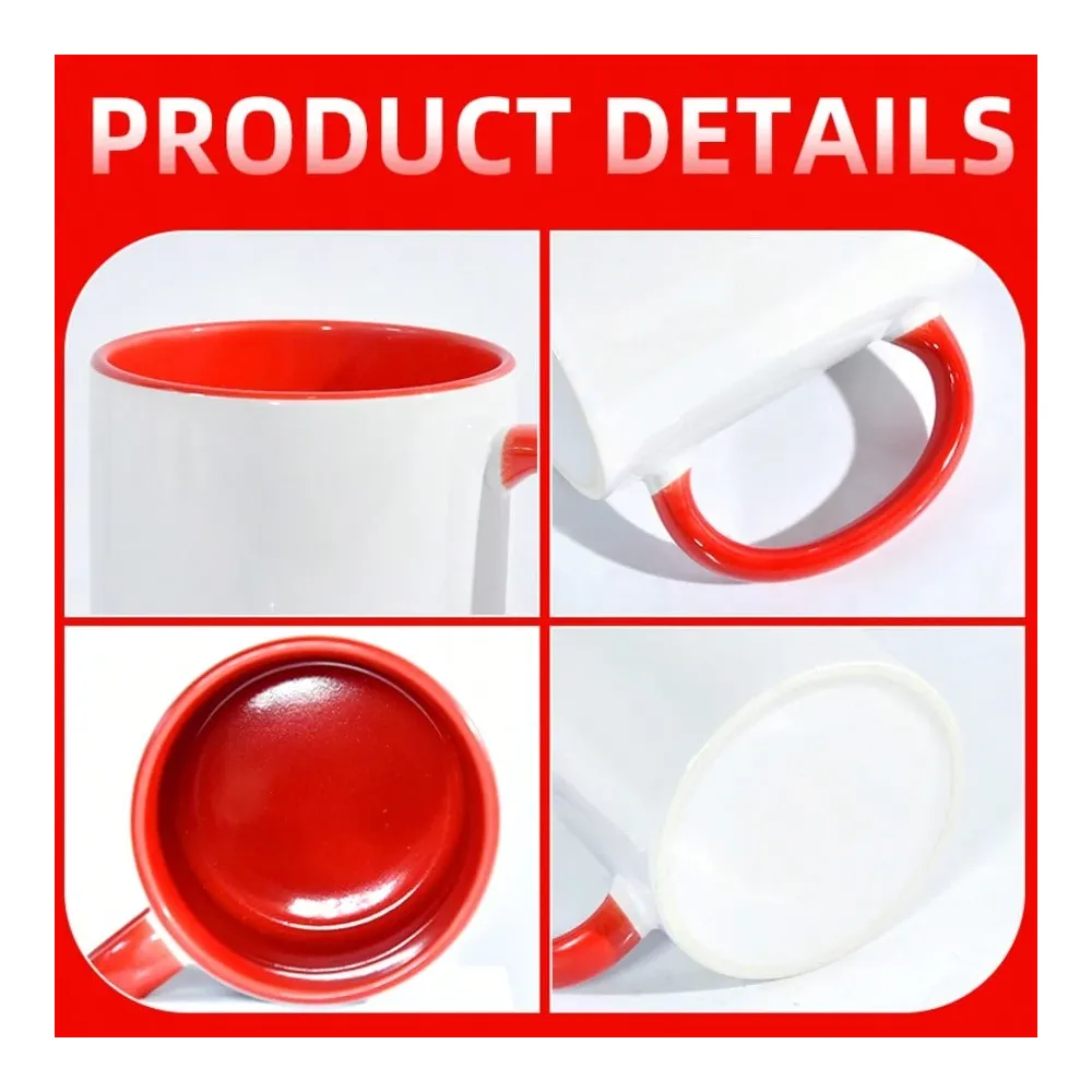 Sublimation Mugs With Colored  - Interior Design Xmas reseña y precio