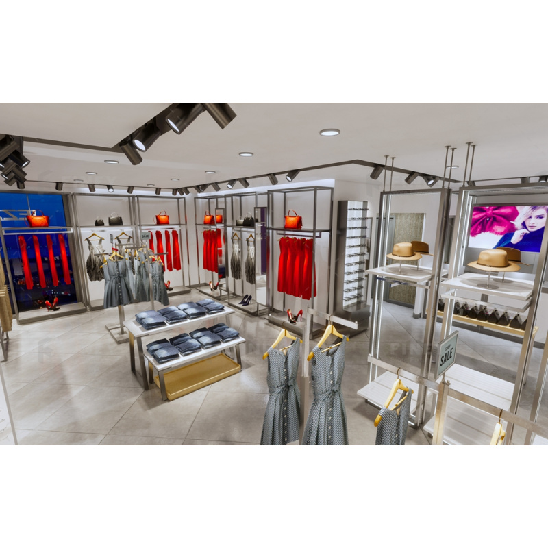 custom.Retail Garment Store Cl - Interior Design Retail reseña y precio
