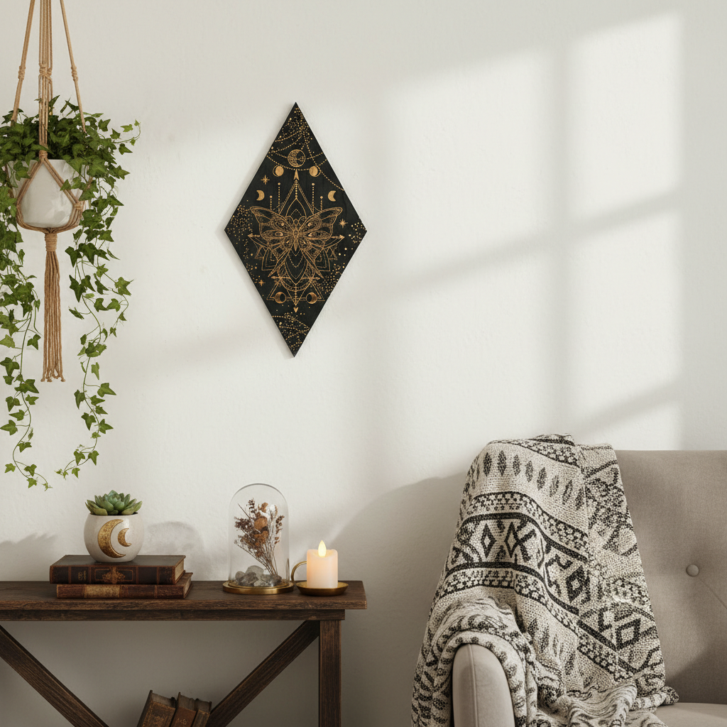 Geometric Wall Shelf Diamond T - Geometric Shelf Triangle reseña y precio