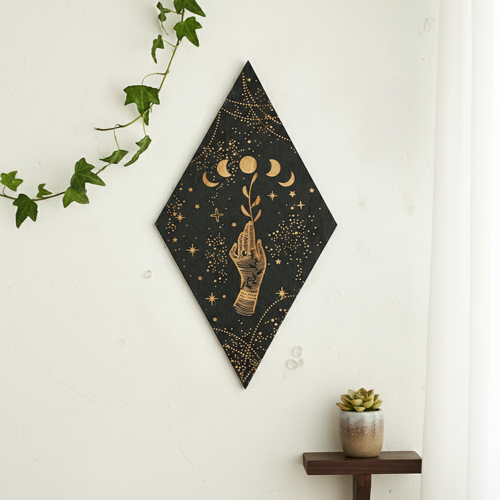 Geometric Wall Shelf Diamond T - Geometric Shelf Triangle reseña y precio