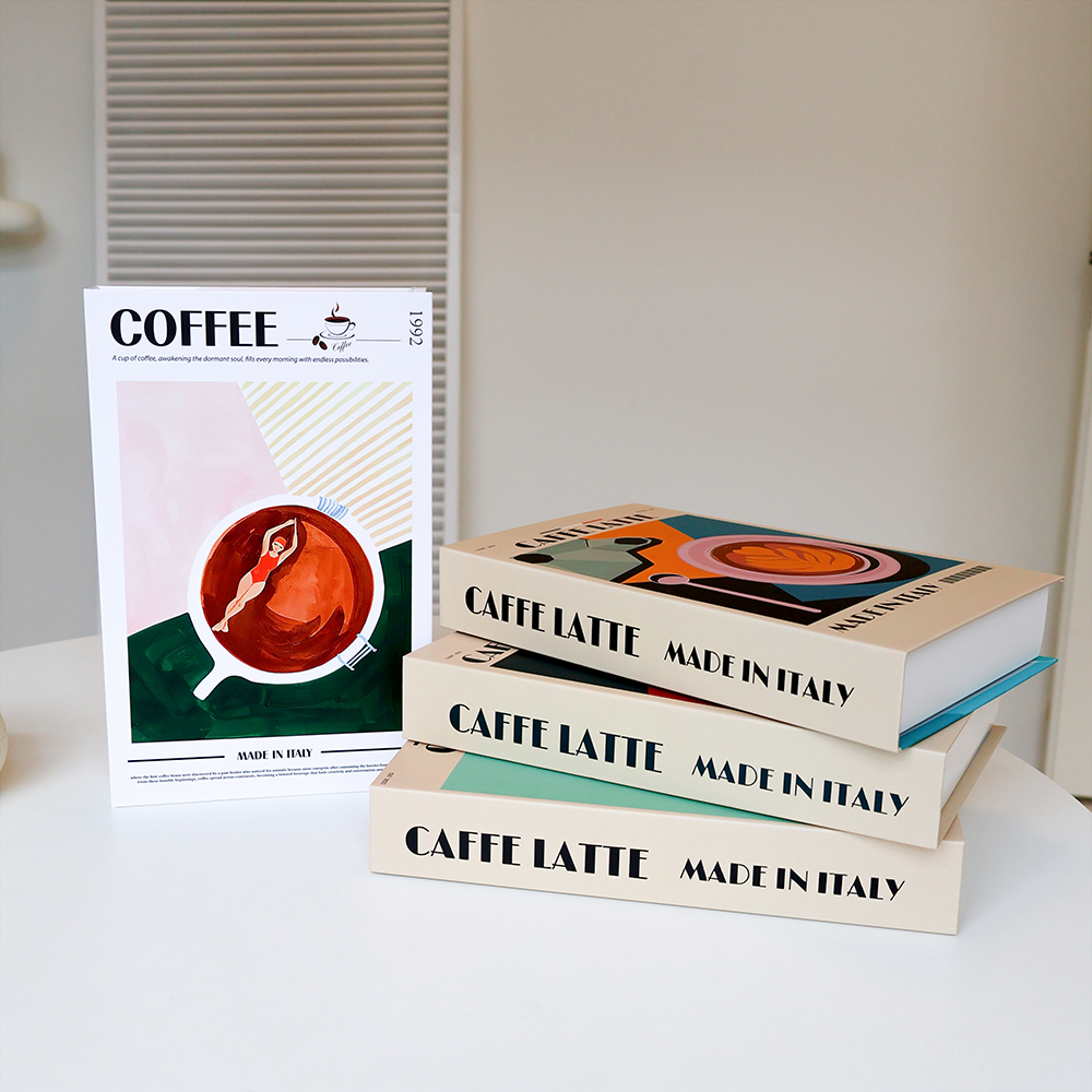 Coffee Lover Book Ornaments Lu - Interior Design Book reseña y precio