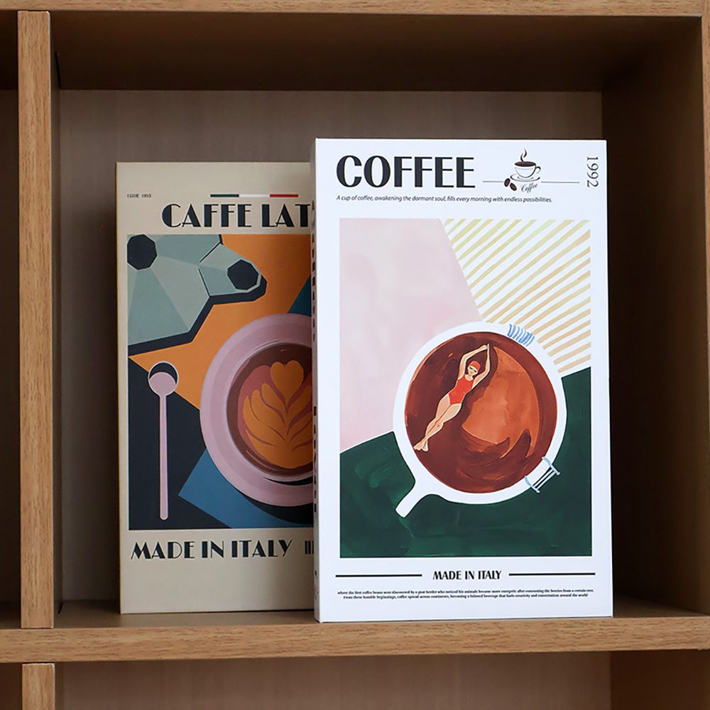 Coffee Lover Book Ornaments Lu - Interior Design Book reseña y precio