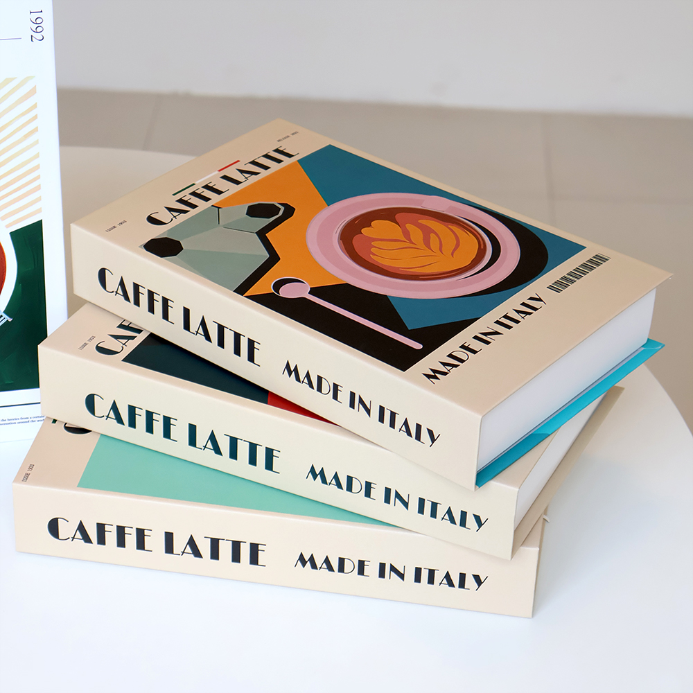 Coffee Lover Book Ornaments Lu - Interior Design Book reseña y precio