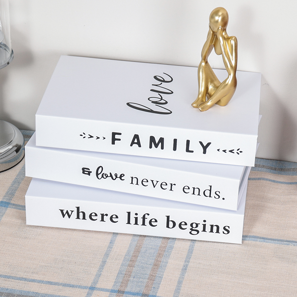 3pcs/Set Modern Fake Books Dec - Interior Design Book reseña y precio